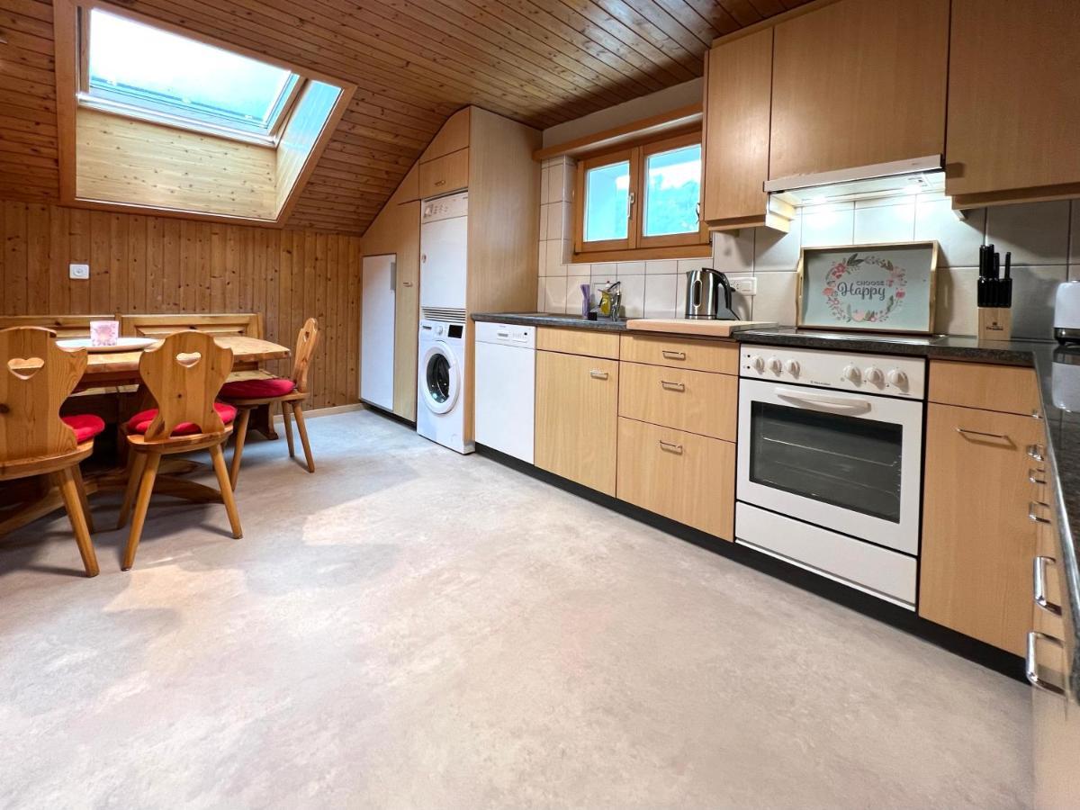 Ferienwohnung ”Heimet” Im Berner Oberland Unterbach  Exterior foto