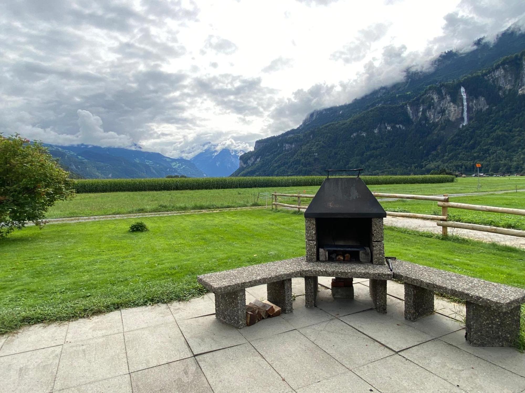 Ferienwohnung ”Heimet” Im Berner Oberland Unterbach  Exterior foto